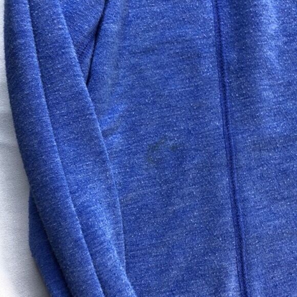 HP! TEK GEAR DRYTEK Long Sleeve Pullover High-Neck Tara Blue Athletic Top Shirt - Picture 7 of 8